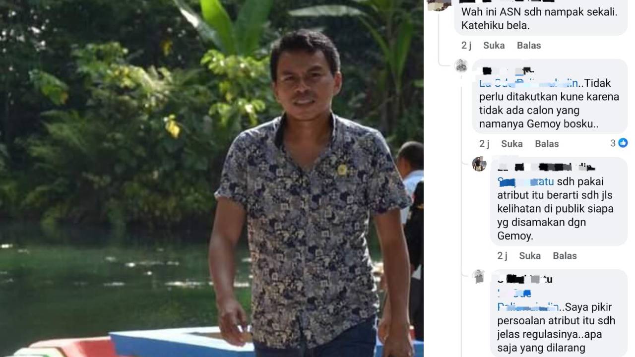 ASN Pemda Muna Barat Pakai Atribut Gemoy, Sanksi Menanti