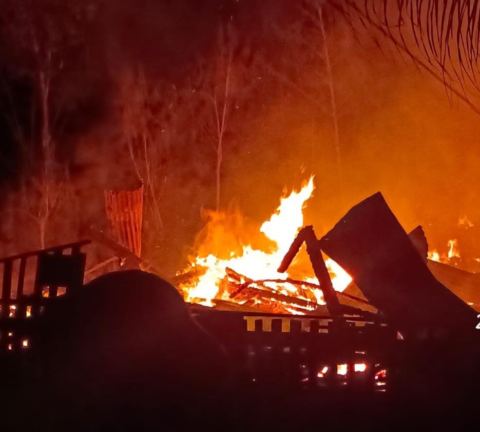 Hanya 1 Jam Terbakar, Rumah Lansia di Muna Barat Rata dengan Tanah