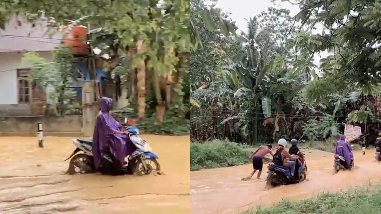Hujan di Kendari Sebabkan Banjir di Sejumlah Lokasi hingga Air Sungai Meluap
