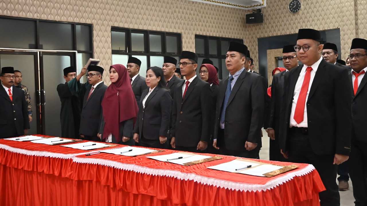 Kanwil Kemenkumham Kukuhkan 36 Anggota Majelis Pengawasan Daerah Notaris Sulawesi Tenggara