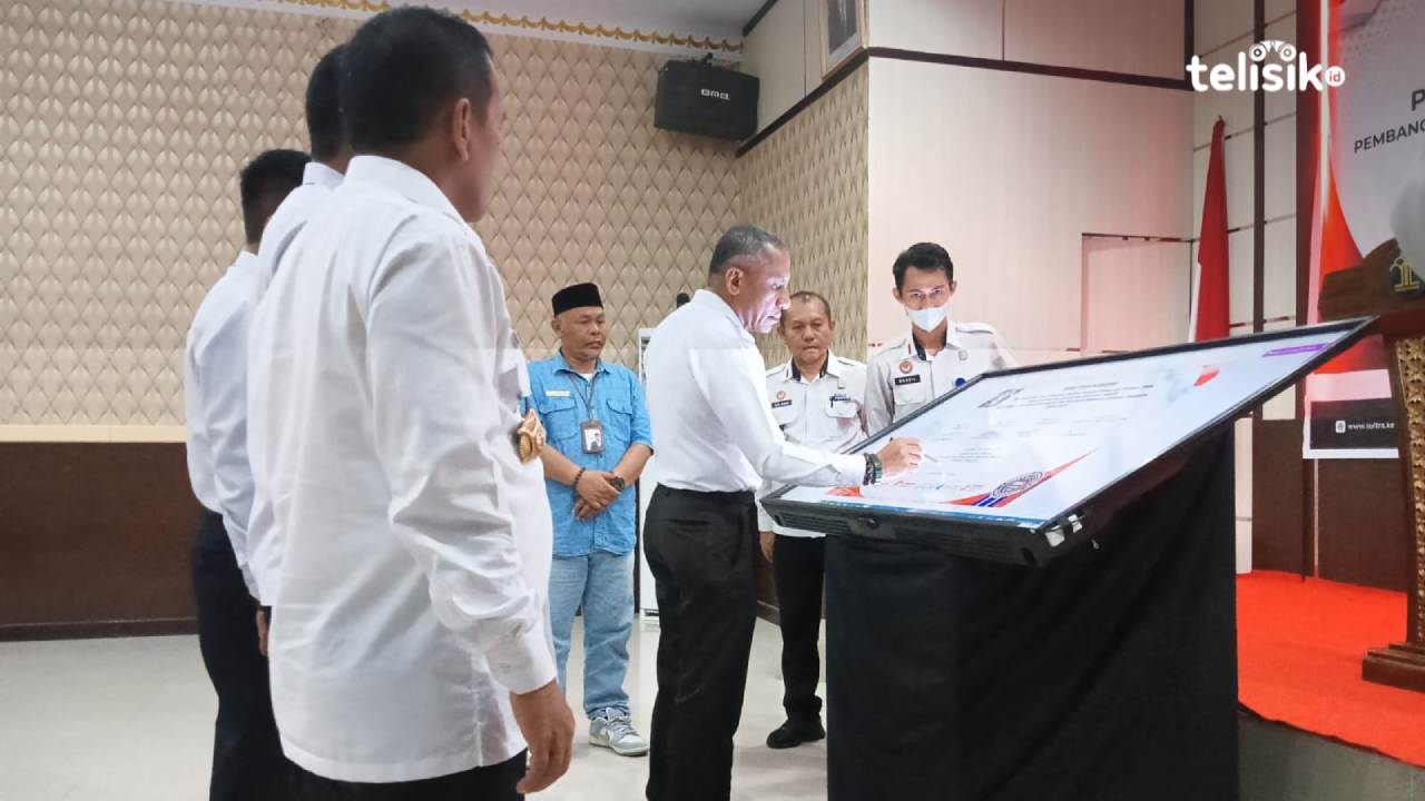 Kanwil Kemenkumham Sulawesi Tenggara Lakukan Penandatanganan Komitmen Menuju WBK dan WBBM