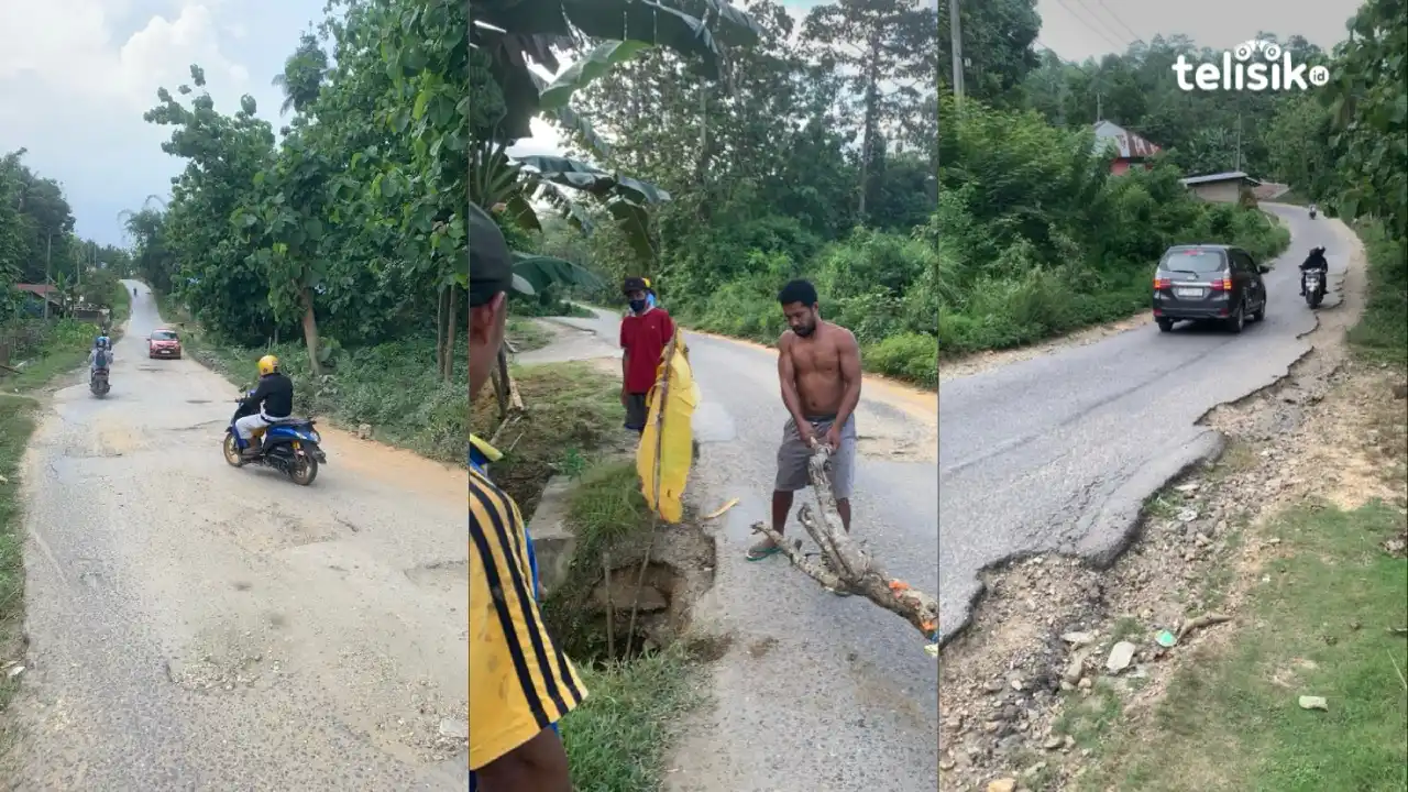 Kerap Memakan Korban, Warga Kendari Keluhkan Jalan Rusak