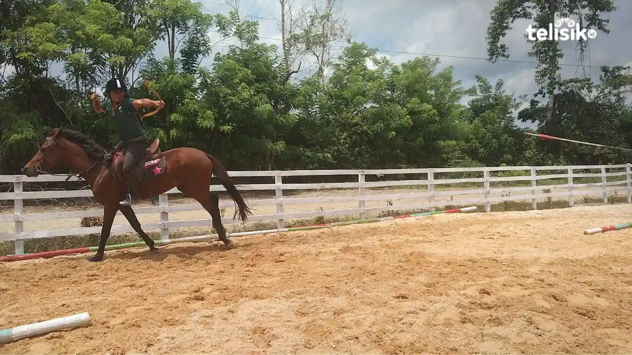 Konda Stable Sediakan Latihan Panahan Berkuda Pertama di Sulawesi Tenggara