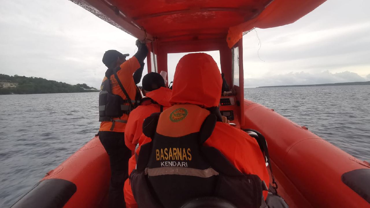 Nelayan di Buton Hilang, Perahu Ditemukan Mengambang di Perairan Wabula