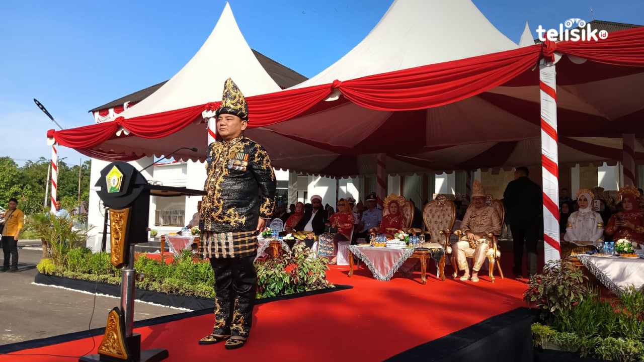 Pemda Kolaka Timur Gelar Upacara Bendera Peringati HUT ke-11