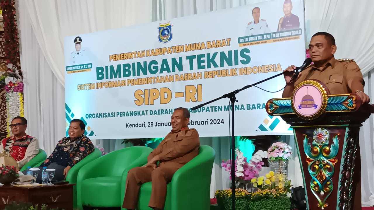 Pemda Muna Barat Diarahkan Pakai Aplikasi SIPD RI