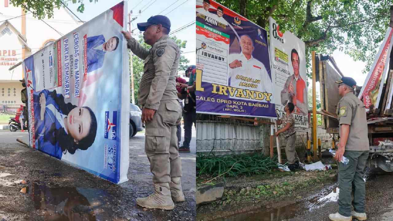 APK Parpol di Baubau Ditertibkan, Ini Jadwal dan Rutenya