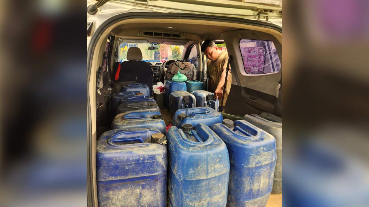 Penyelundupan Ratusan Liter BBM Subsidi Berhasil Digagalkan di Kendari