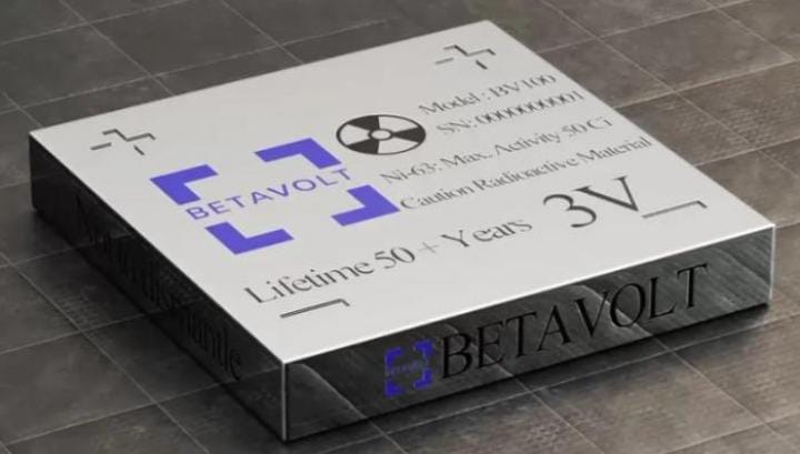 Perusahaan China Ciptakan Baterai Tanpa Cas, Tahan hingga 50 Tahun