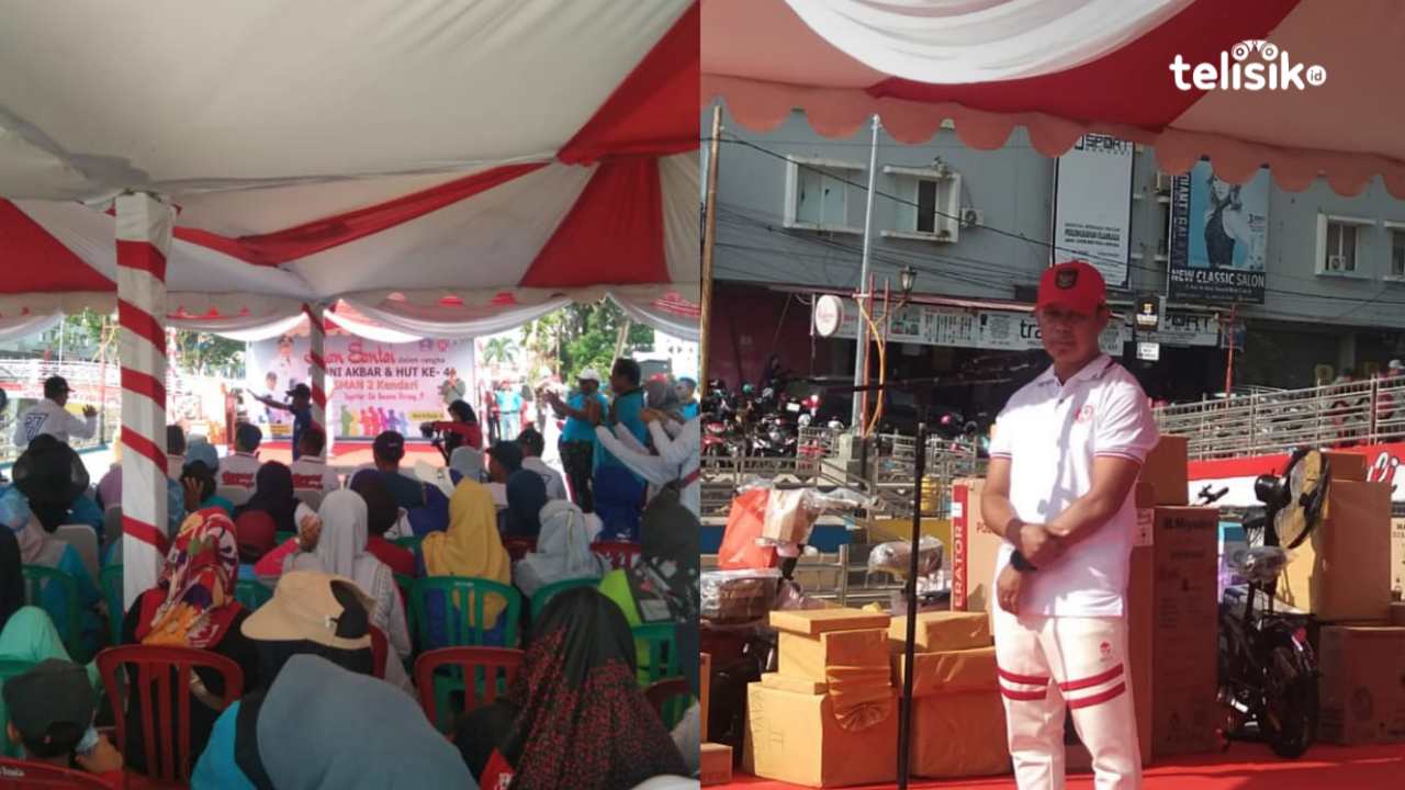 Pj Bupati Bogor Asmawa Tosepu Beri Sambutan Wakili Alumni di HUT IKA SMAN 2 Kendari