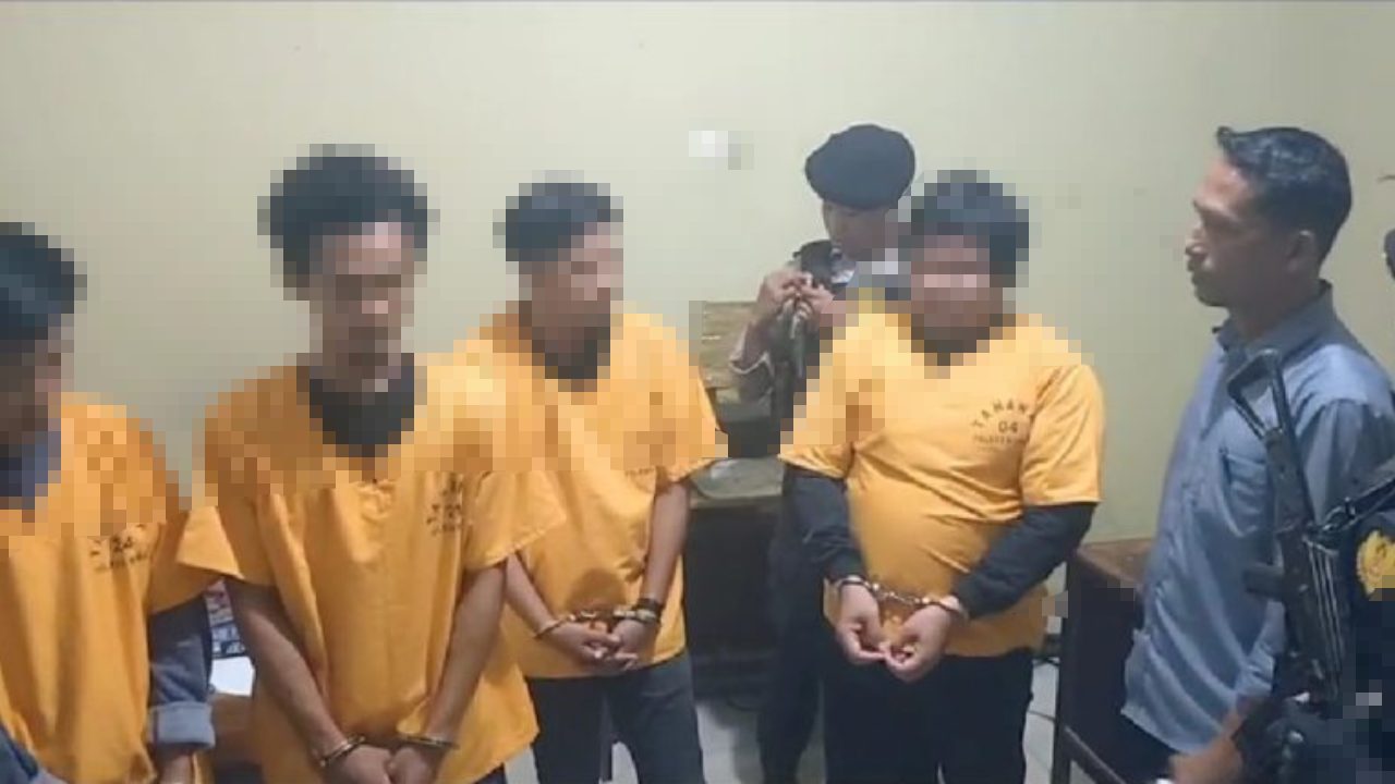 Polres Konawe Tetapkan Empat Orang Tersangka Kasus Demo Anarkis