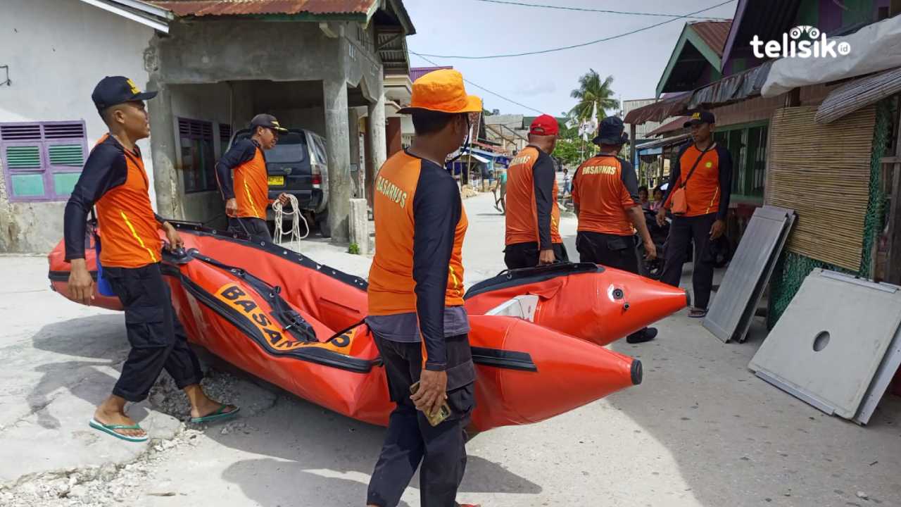 Proses Pencarian Nelayan di Buton Selatan Sampai 7 Mil Lepas Teluk Lande