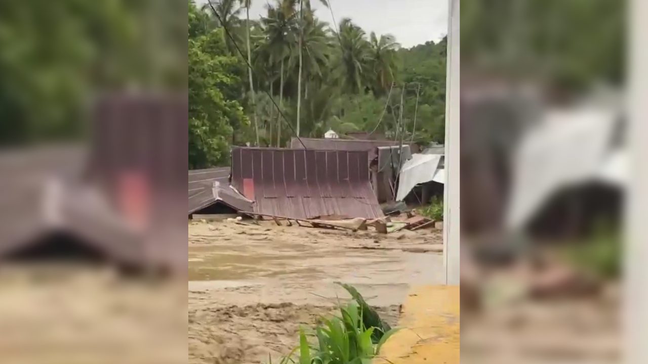 Tiga Rumah di Kolaka Hanyut Terbawa Banjir