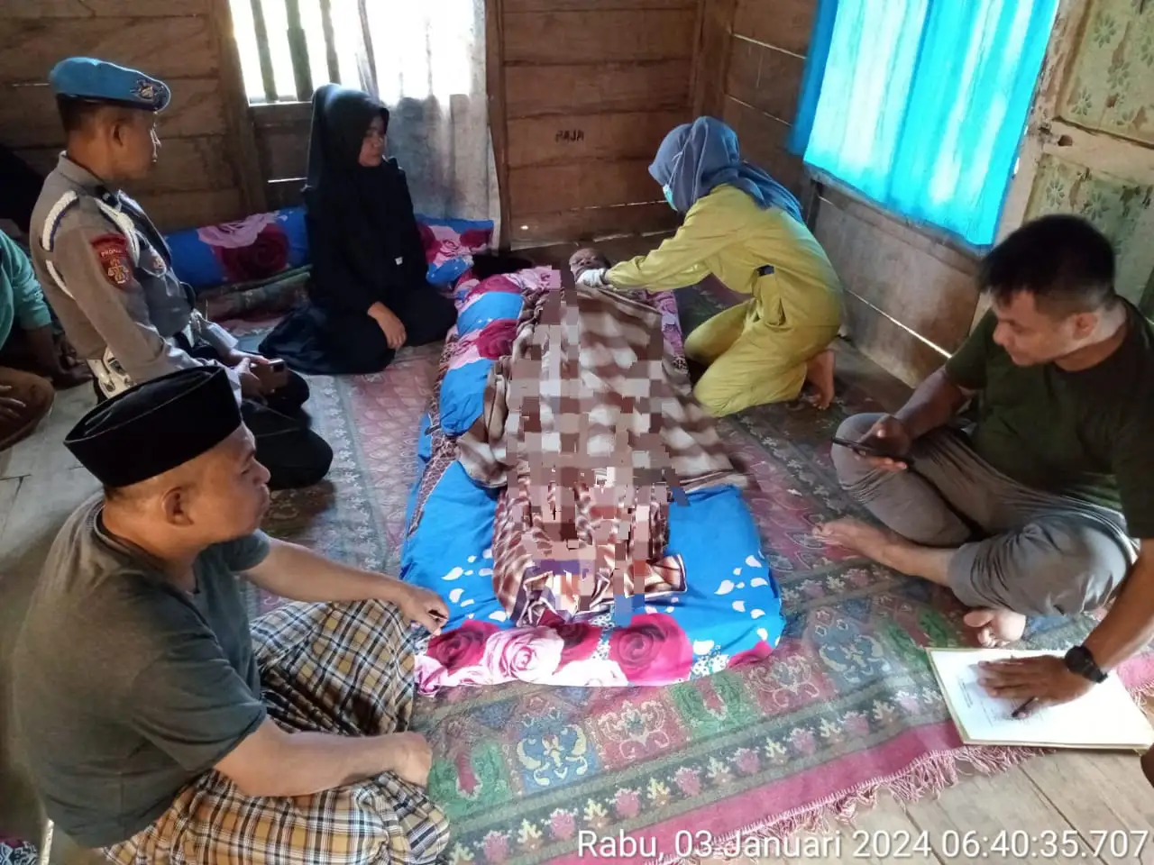 Warga Muna Barat Ditemukan Tewas Gantung Diri Gunakan Selang Air