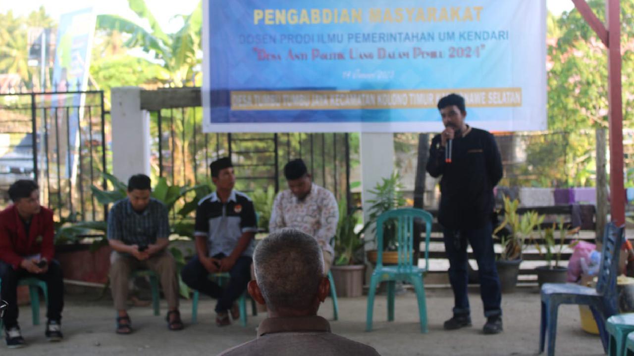 Pengamat di Kendari Ungkap Politik Uang Jelang Pemilu Merusak Tatanan Demokrasi