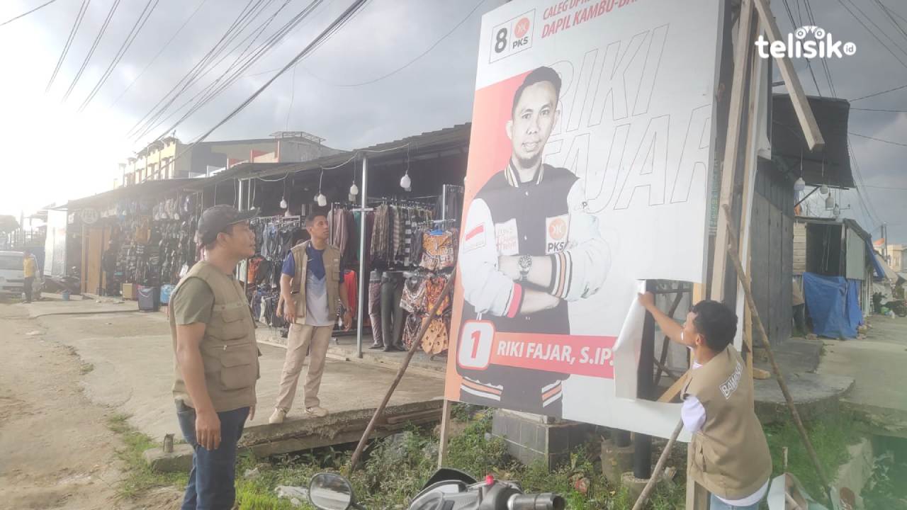 Abai Tertibkan APK Saat Masa Tenang, Bawaslu Ingatkan Parpol