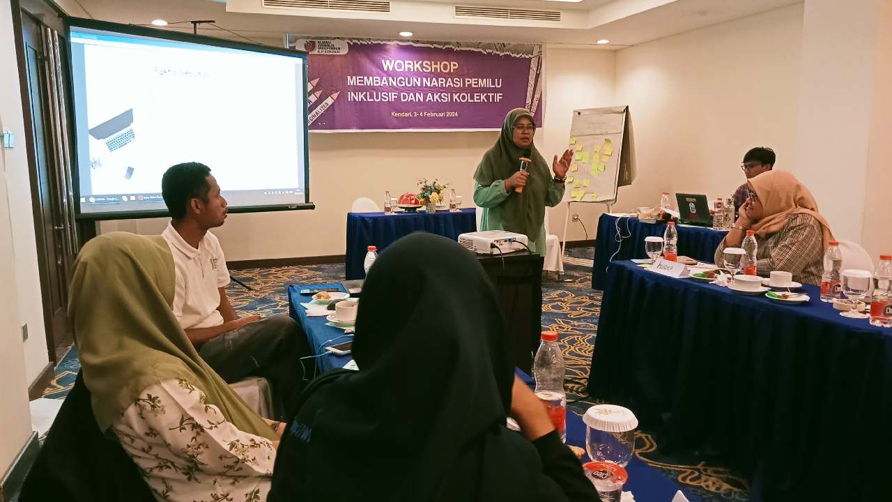 AJI Kendari Perkuat Narasi Pemilu Inklusif dan Aksi Kolektif