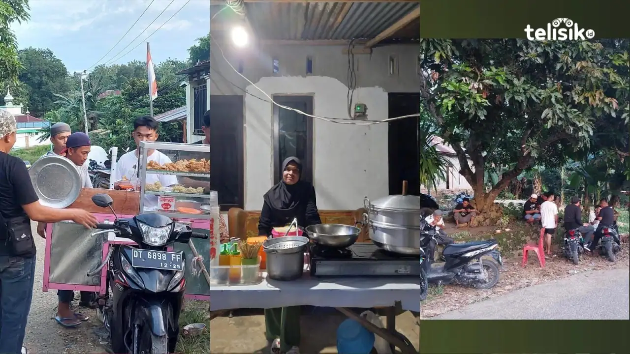 Berkah PSU, Pedagang Keliling Raup Keuntungan Berlipat