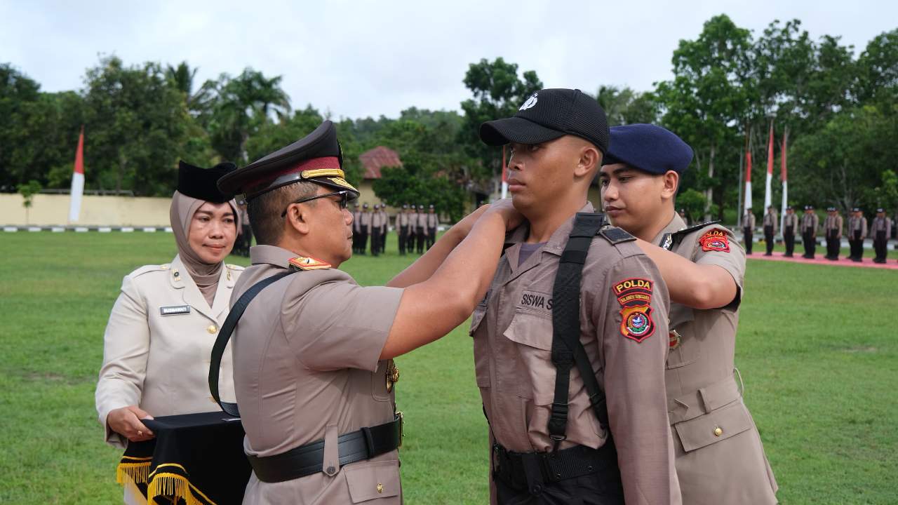 Bintara Polda Sulawesi Tenggara Gelombang Pertama Mulai Pendidikan