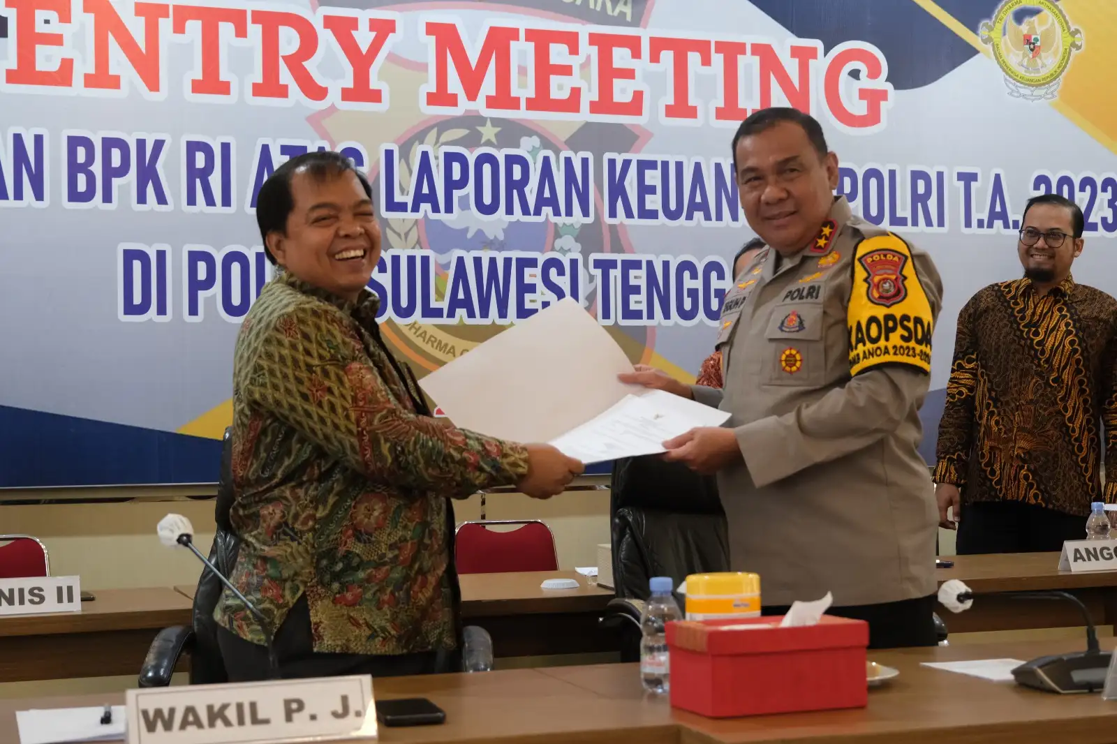 BPK RI Periksa Laporan Keuangan di Polda Sulawesi Tenggara