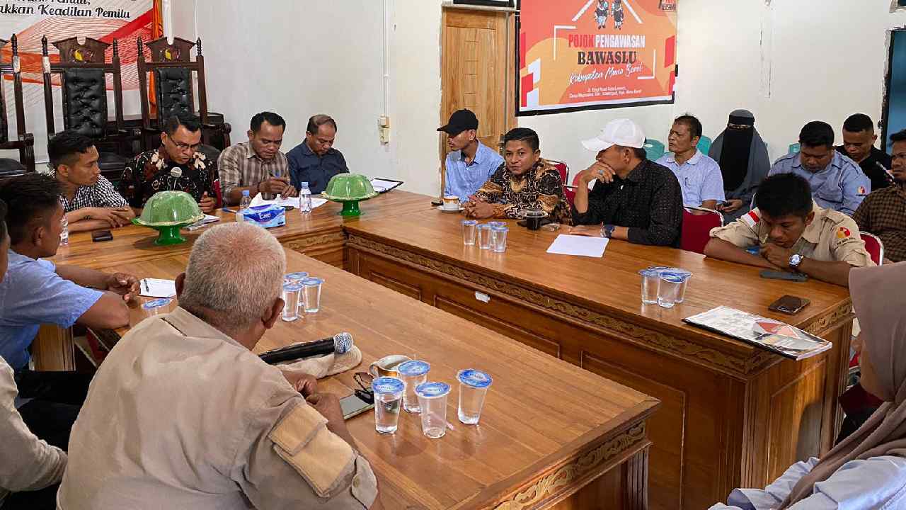 Jelang Masa Tenang, Bawaslu - Satpol PP Muna Barat Bakal Bongkar APK Pemilu