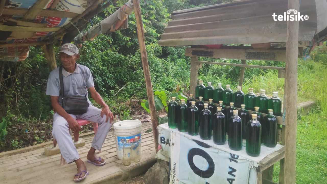 Kakek 65 Tahun di Kendari, Hidupi Keluarga jadi Penjual Bensin