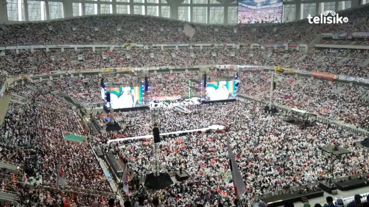 Kampanye Akbar AMIN di JIS Dipadati Jutaan Orang, Massa Datang Sejak Jumat Malam