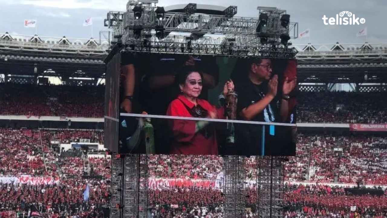 Megawati Tumpahkan Kekecewaan pada Jokowi di GBK, Ingatkan Polri dan TNI Tak Intimidasi Rakyat