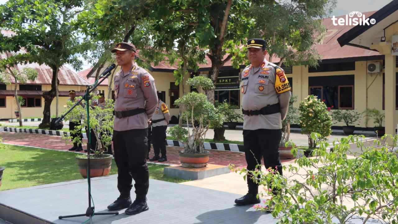 PAM TPS, Personil BKO Polda Sulawesi Tenggara di Muna Diingatkan Jaga Air Kata-kata