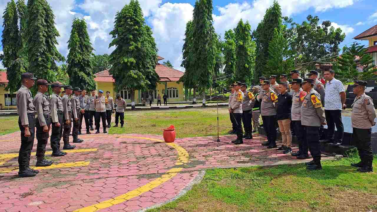 Polres Buton Kedatangan Lima Anggota Baru