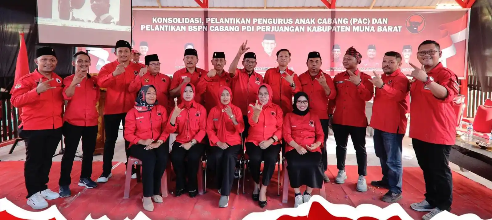 Raih Kursi Terbanyak di Muna Barat, Ketua DPC PDIP Siap Maju Pilkada