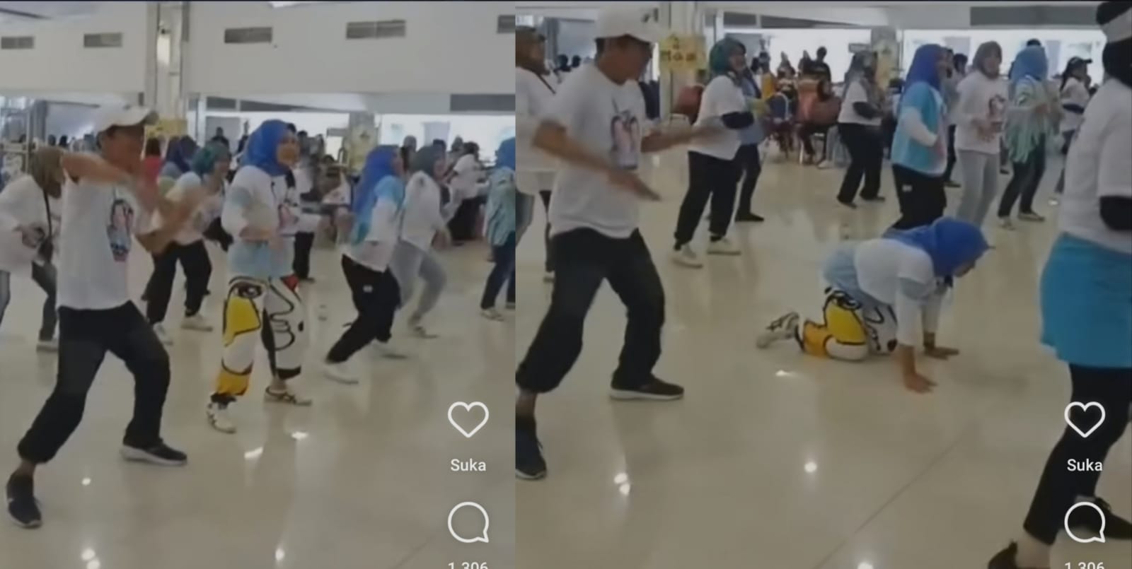Viral Emak-emak Meninggal saat Asyik Joget Gemoy, Netizen: Pertanda Kekalahan dan Kehancuran 02
