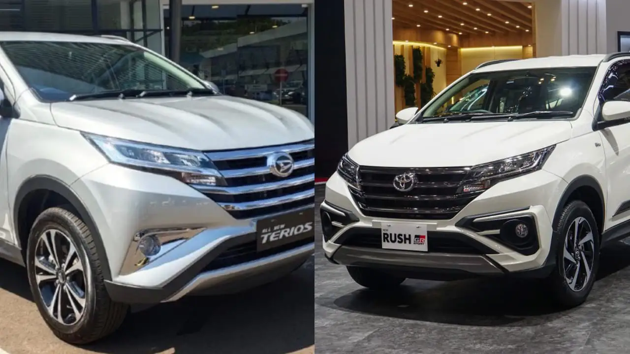 2 Mobil Kembar, Simak Kelebihan hingga Kekurangan Toyota Rush dan Daihatsu Terios