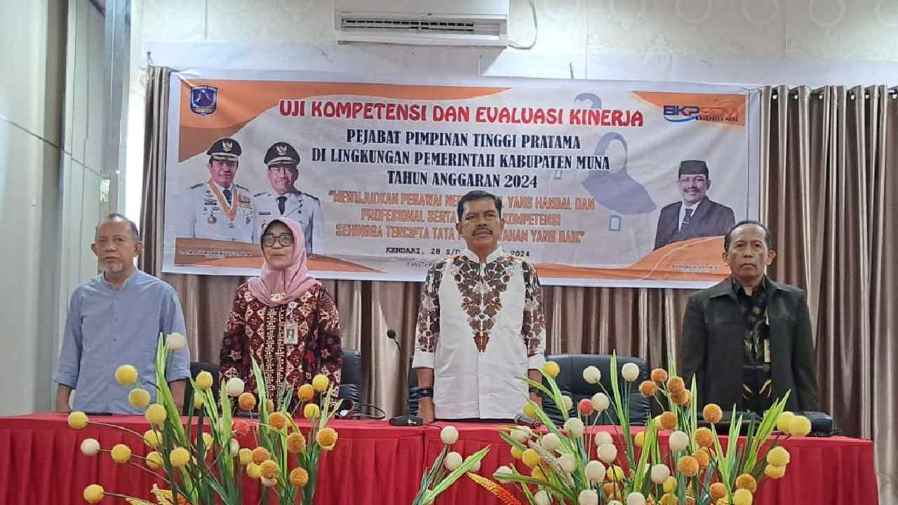 33 Pejabat Esalon II Muna Ikuti Job Fit Ulang