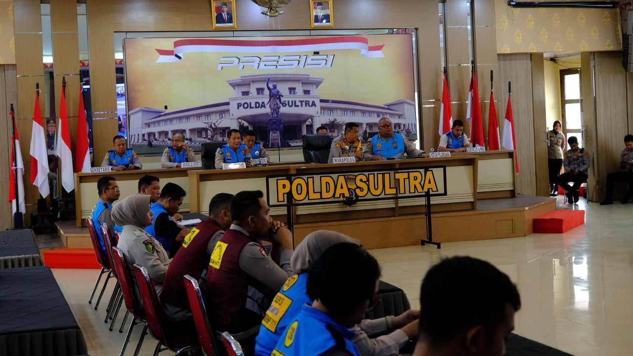 5 dari 10 Peserta Sespimma dan PTIK Polda Sulawesi Tenggara Dinyatakan Lulus