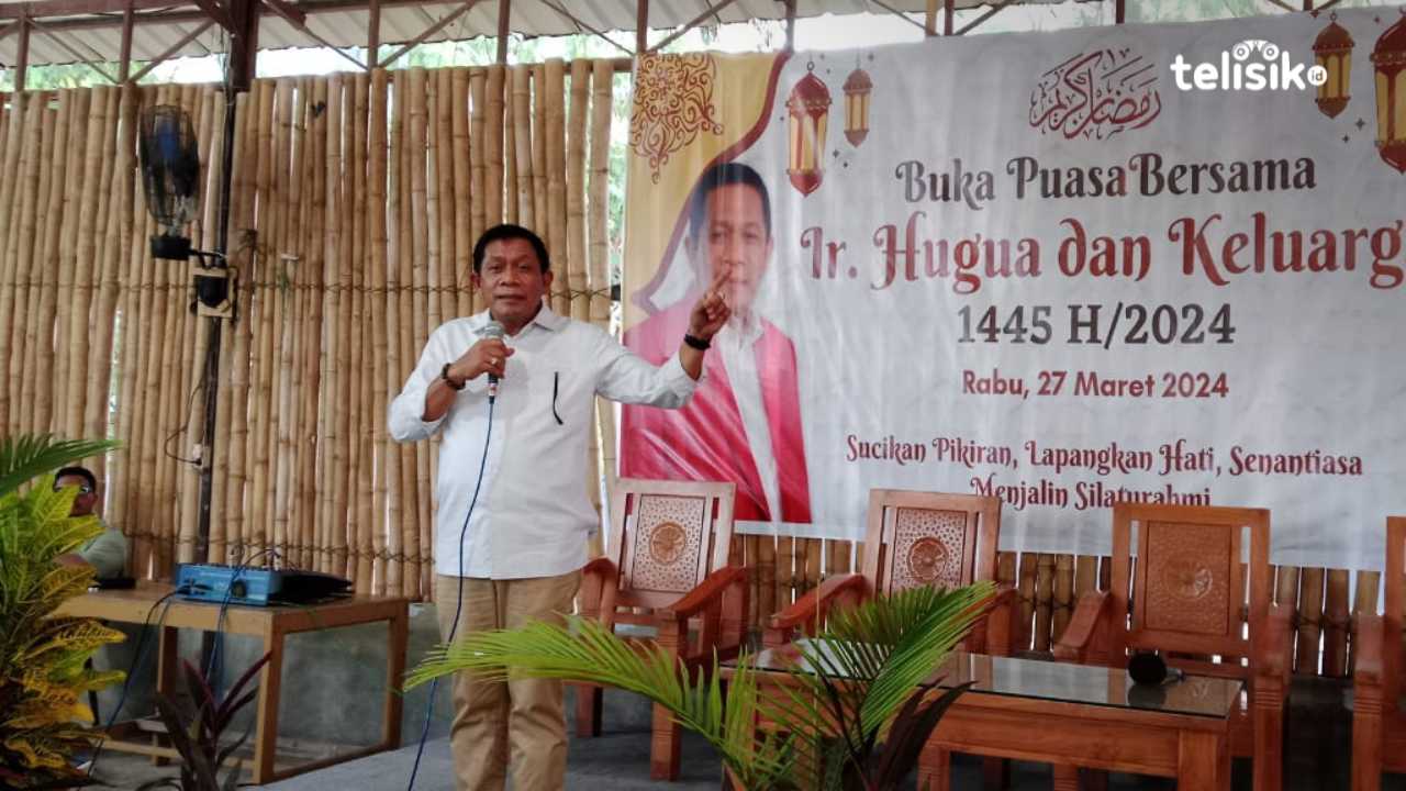 Buka Puasa Bersama Warga, Hugua Sambung Silaturahmi dan Ucap Terima Kasih