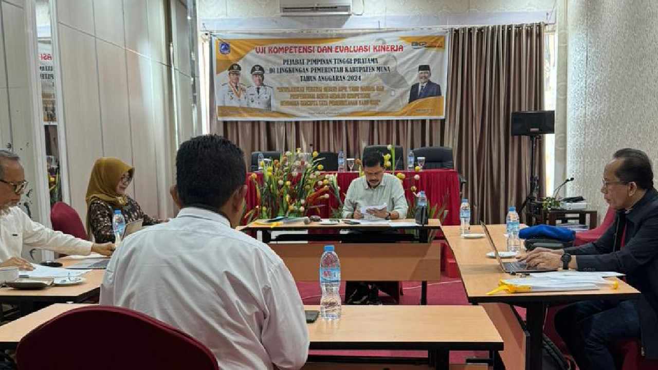 Kantongi Izin Kemendagri, Job Fit Pejabat Esalon II Muna Diulang