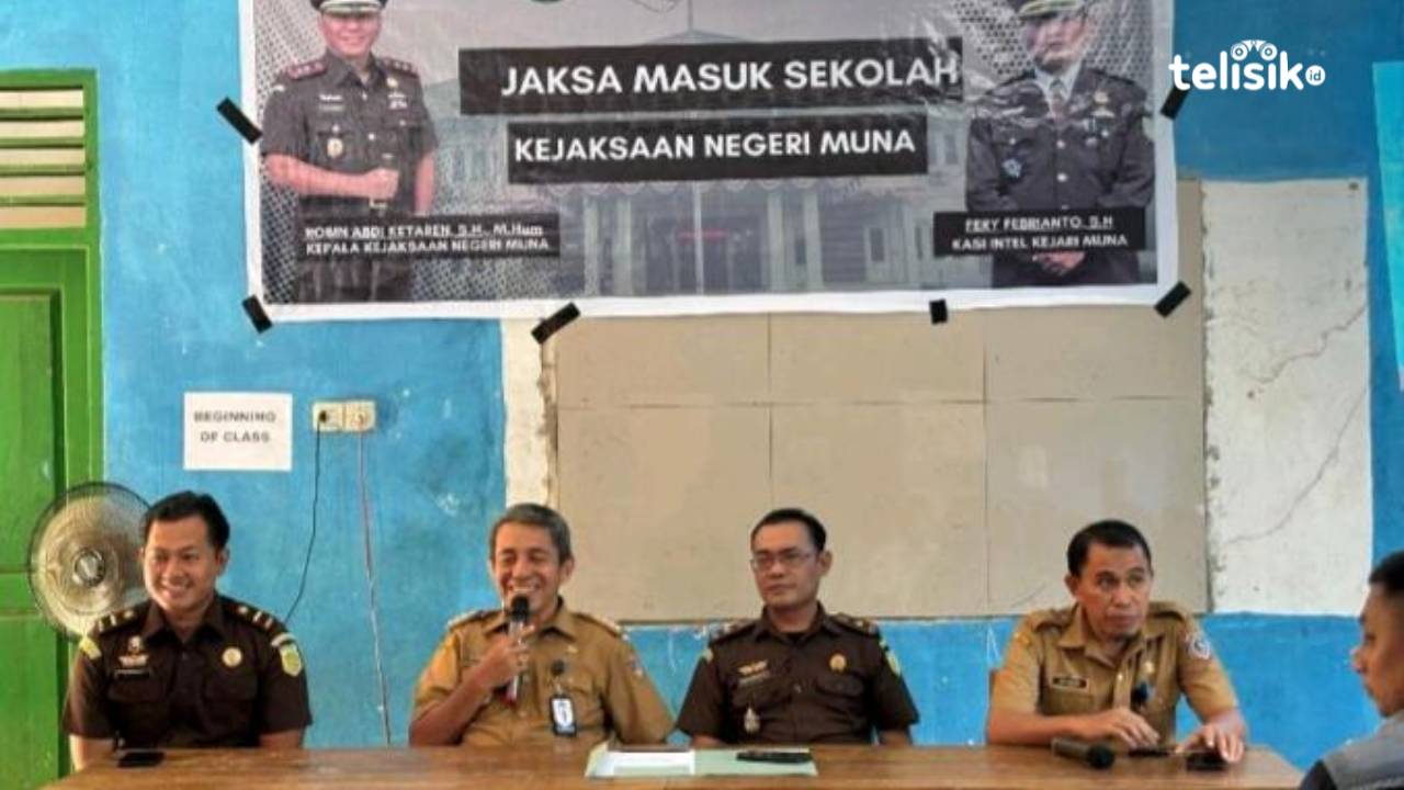 Kejari Muna Ingatkan Pelajar Hindari Perbuatan Melawan Hukum