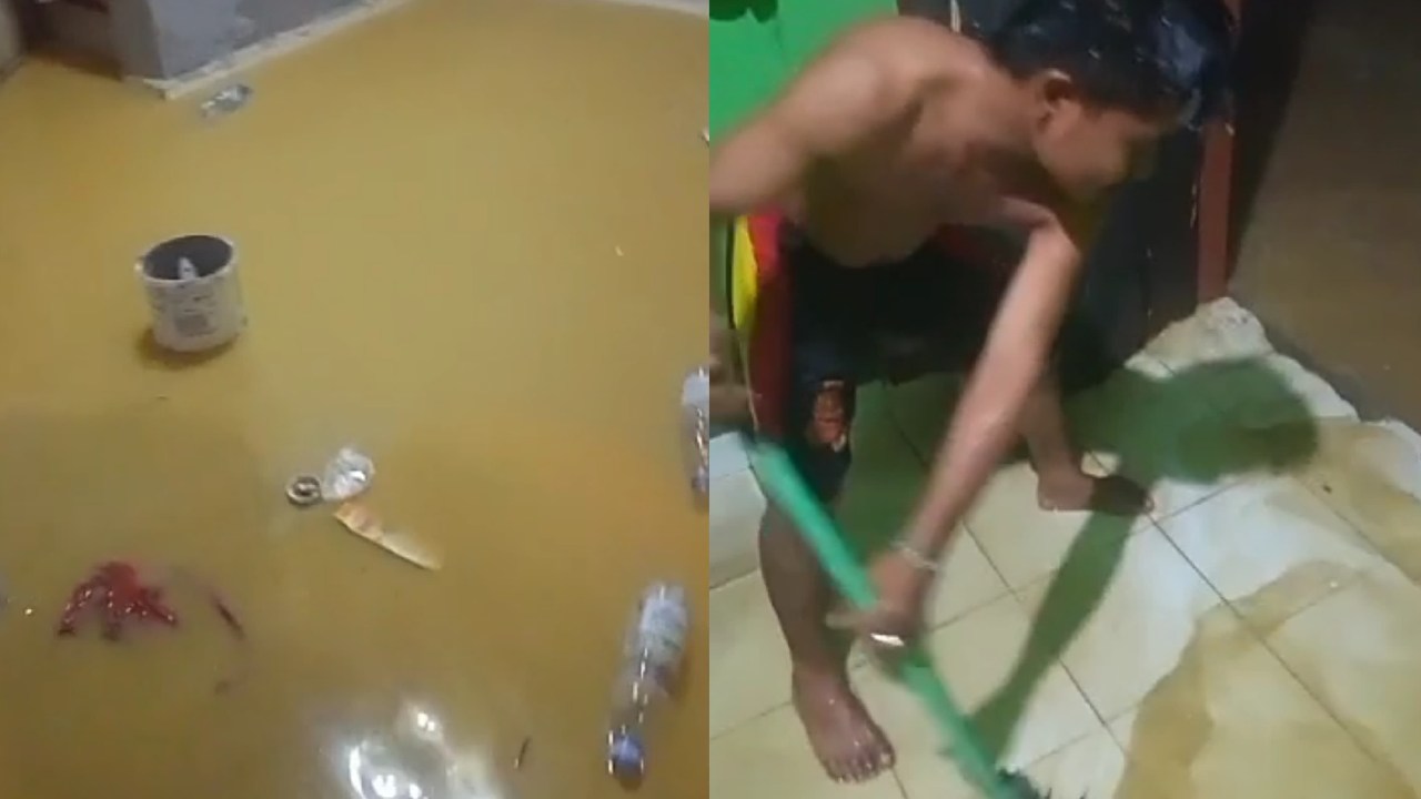 Kost Mahasiswa Kendari Dikepung Banjir, Barang-Barang Mengapung