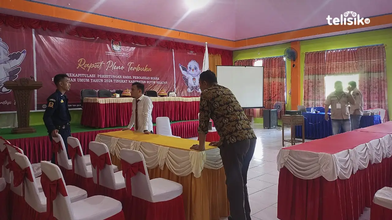 KPU Buton Selatan Gelar Pleno Rekapitulasi Perhitungan Suara 4 Hari