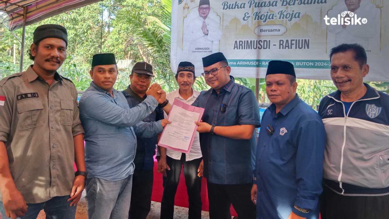 Lima Partai Non Seat di Buton Dukung Arimusdi - Rafiun pada Pilkada 2024