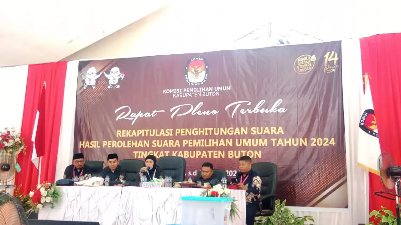 Mati Lampu dan Kendala Jaringan, KPU Buton Tunda Rapat Pleno