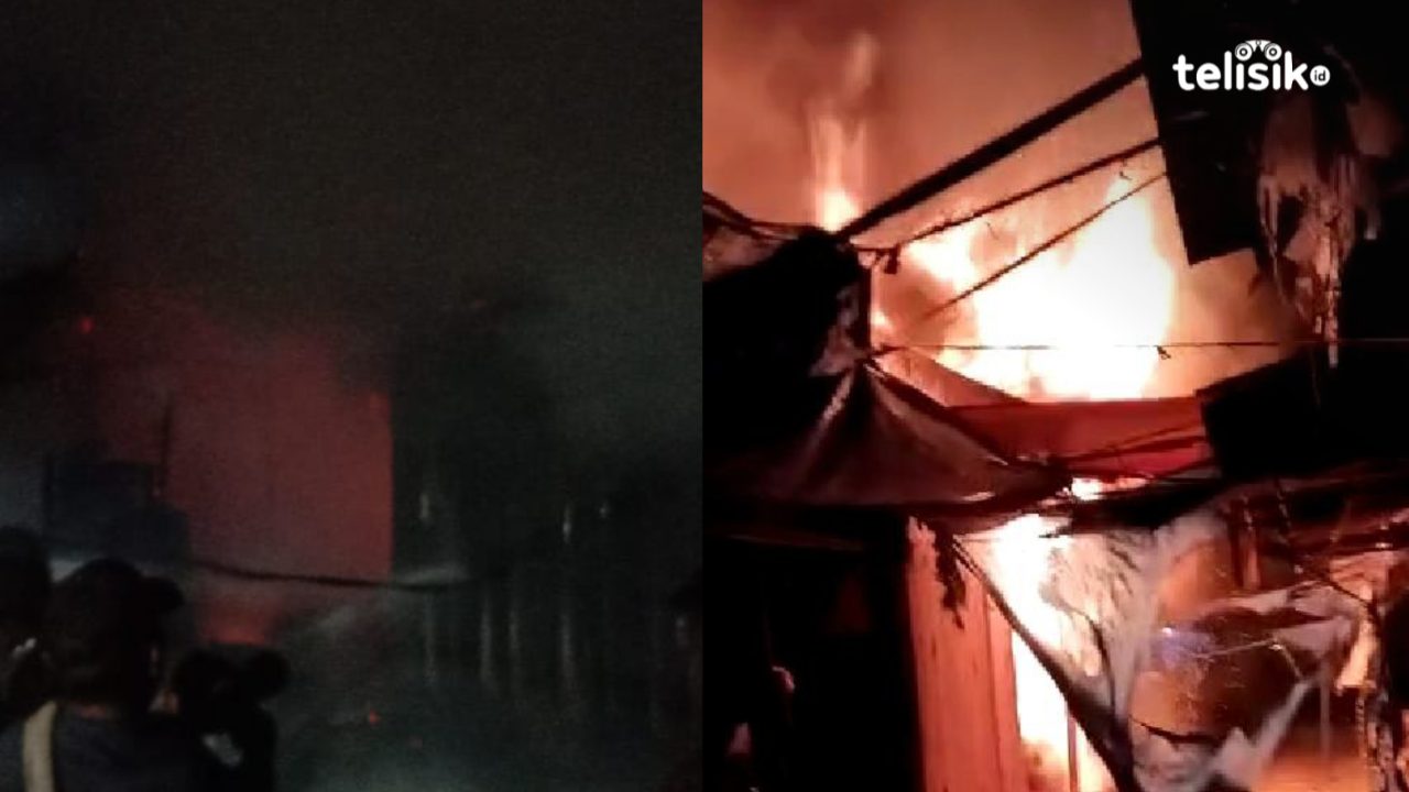 Pasar Laino Muna Terbakar, Kios Sembako hingga Pakaian RB Ludes