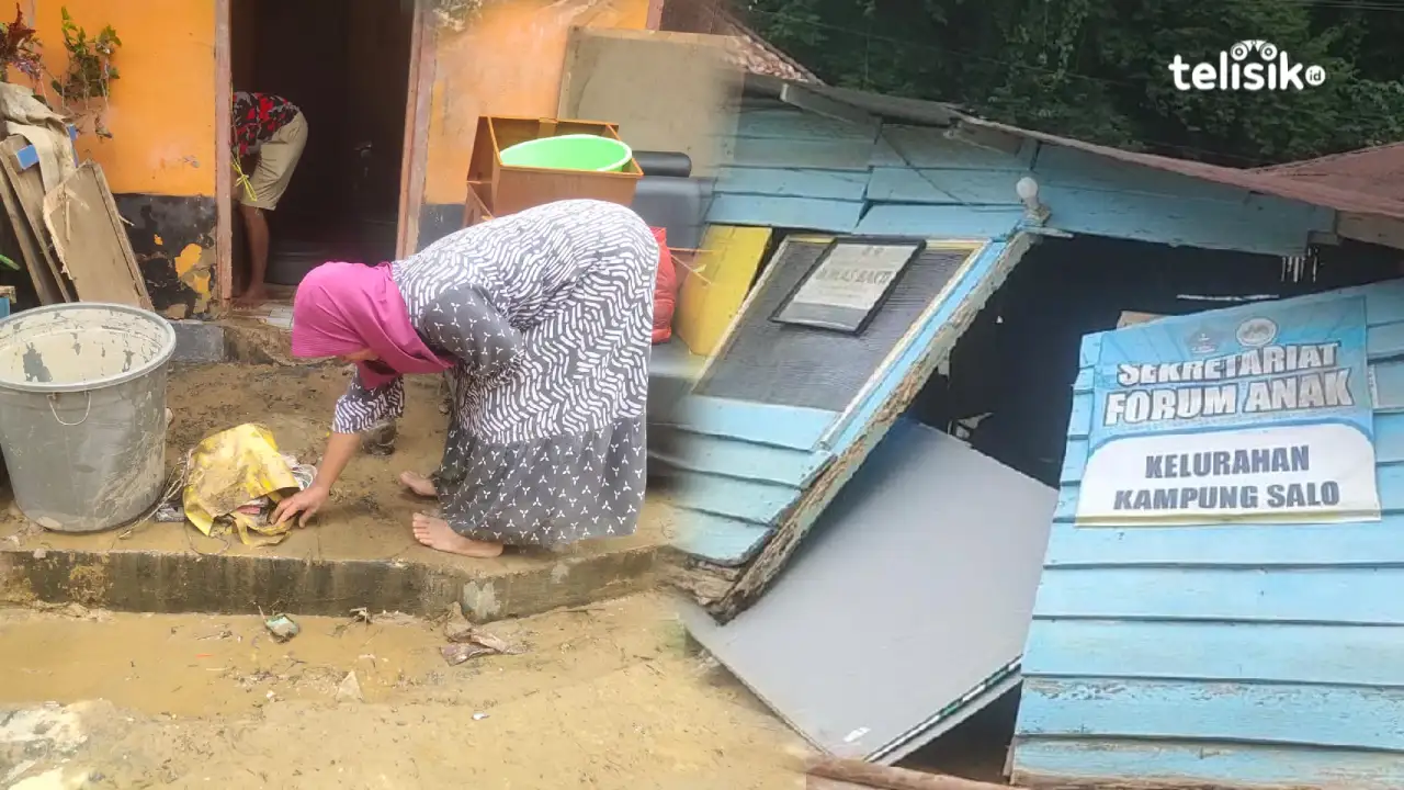 Pasca Banjir Bandang, Warga Kampung Salo Kekurangan Air Bersih