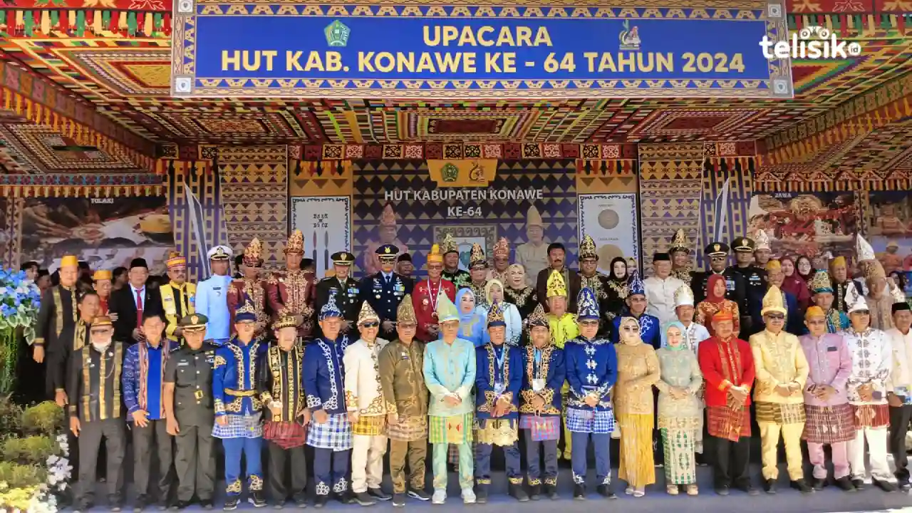 Pemkab Konawe Gelar Upacara Perayaan HUT ke-64