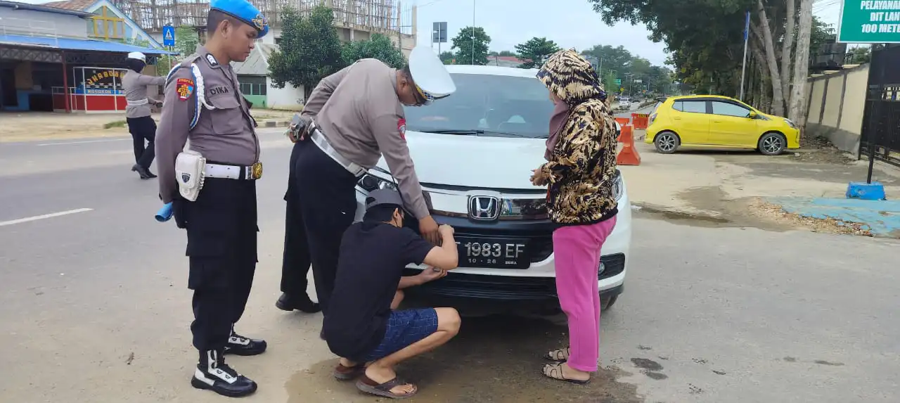Pengendara Langgar Lalu Lintas di Kota Kendari Ditindak Tegas Satgas Keselamatan Anoa