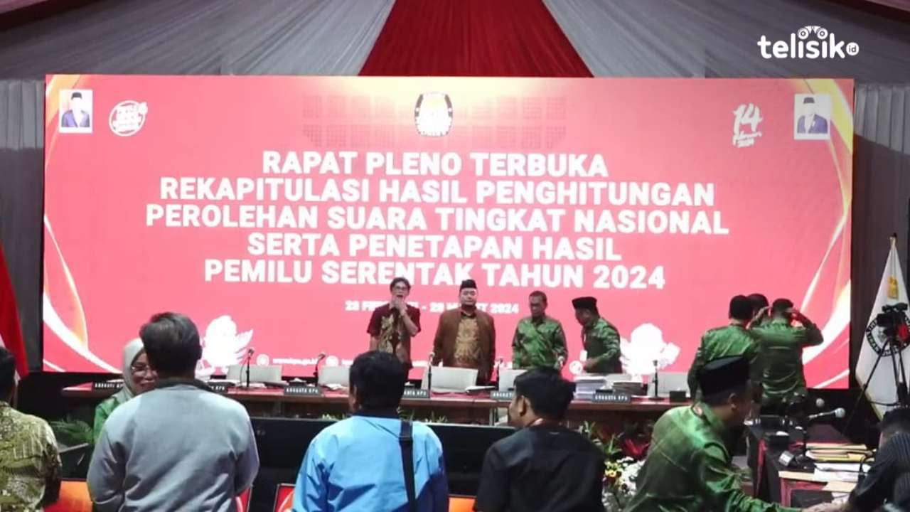Perolehan Suara Sementara Pilpres 2024 Hasil Pleno KPU RI