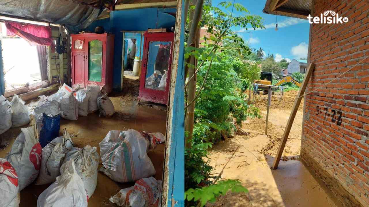 Rumah Warga di Puuwatu Tertimpa Lumpur Diduga Akibat Pembangunan BTN