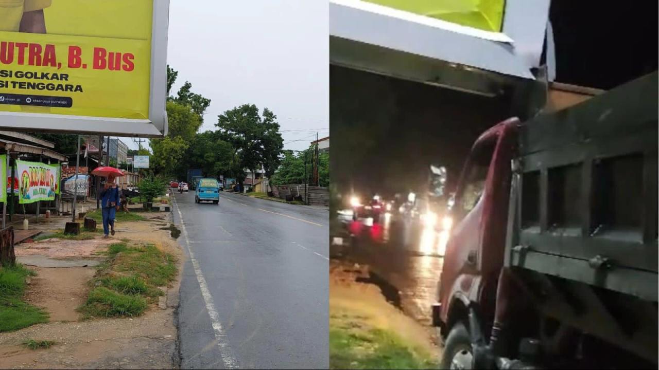 Senggol Reklame yang Diduga Berpolemik, Sopir Truk Diminta Ganti Rugi Rp 3 Juta