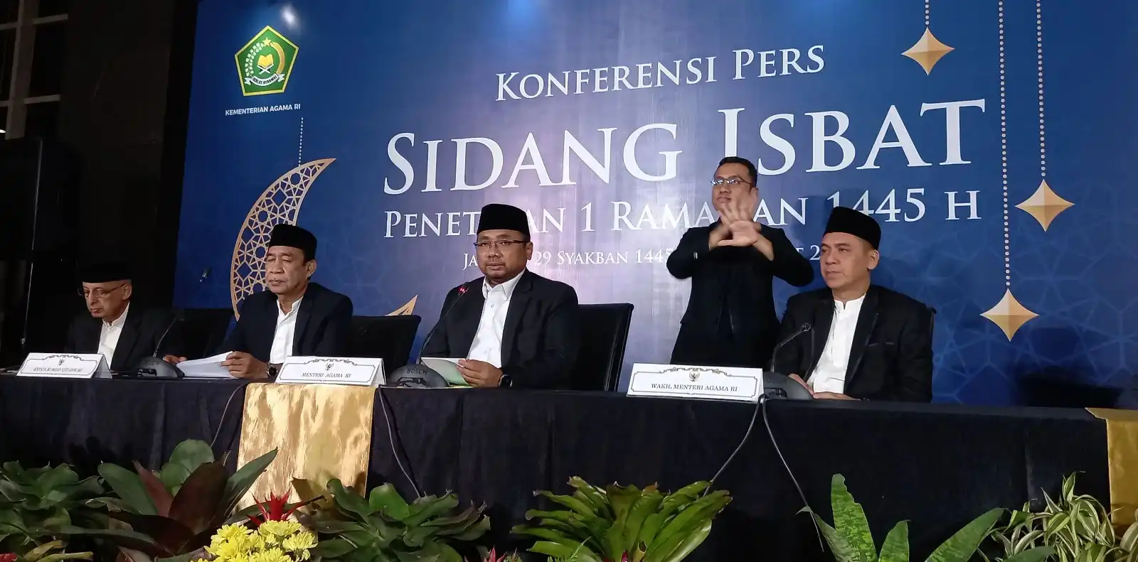 Sesuai Prediksi BRIN, Pemerintah Tetapkan 1 Ramadan 1445 H Jatuh Selasa 12 Maret 2024